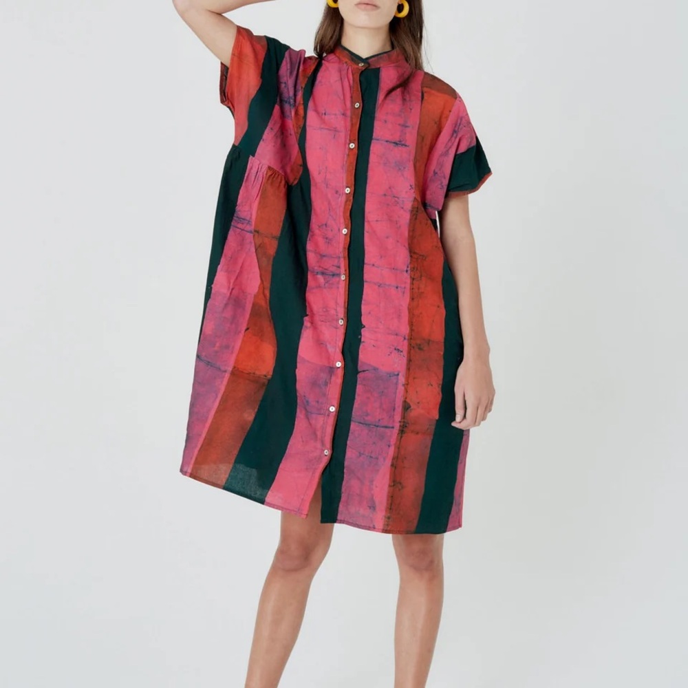 Osei Duro button front dress